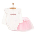 HelloBaby Girl Blouse - Skirt - Ecru