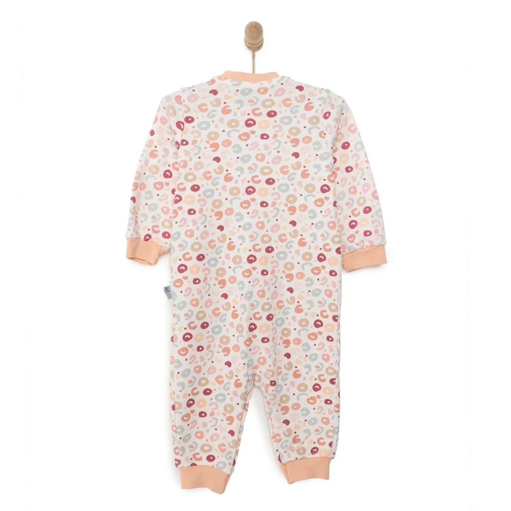 HelloBaby Newborn Girl Jumpsuit - Ecru