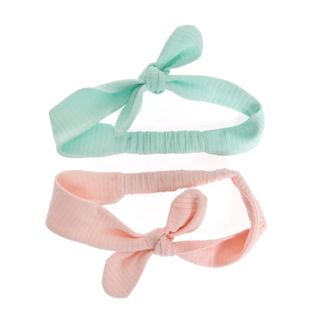 HelloBaby Baby Girl 2 Pcs  Hair Bands - Light Pink