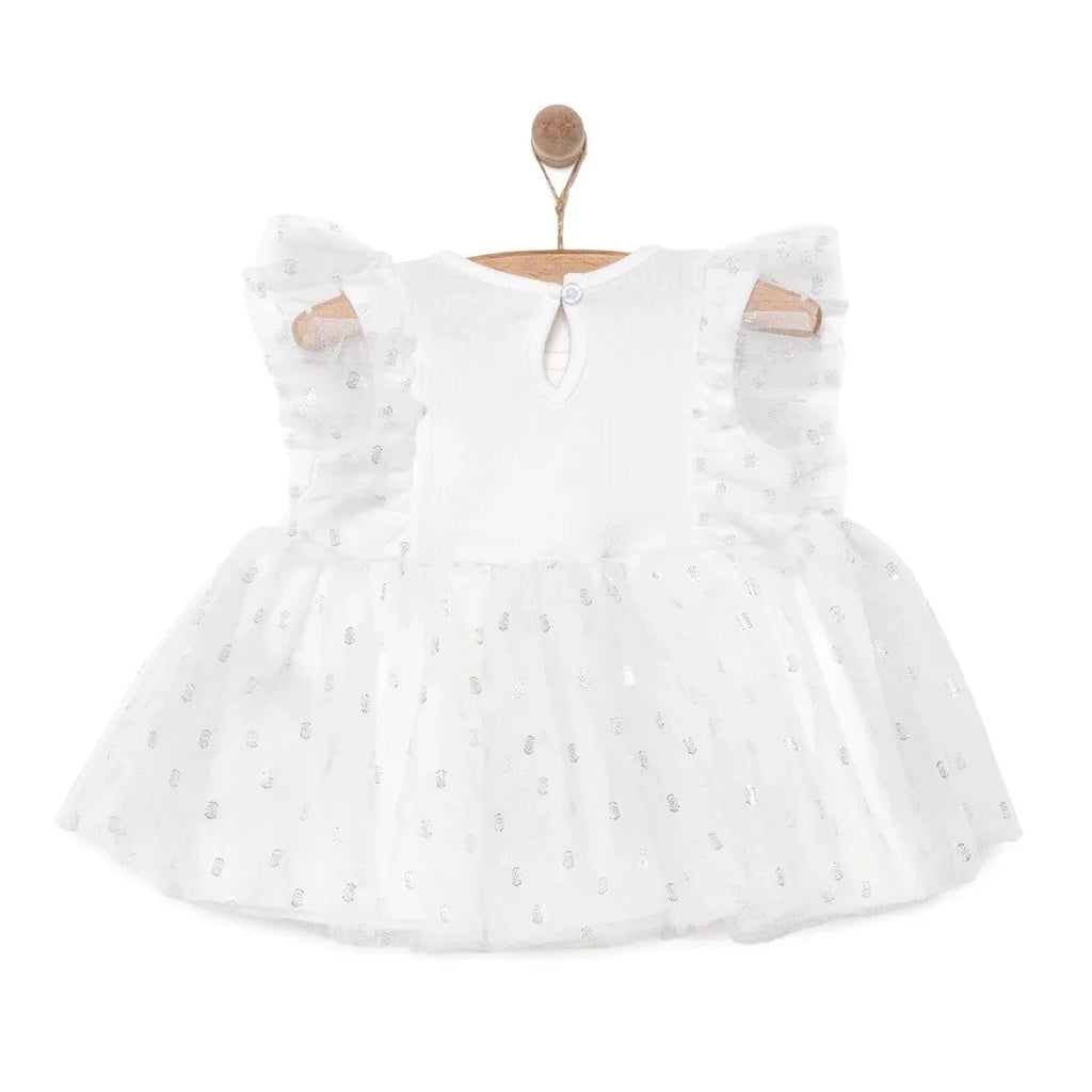 HelloBaby Newborn Girl Special Day Clothing - Ecru