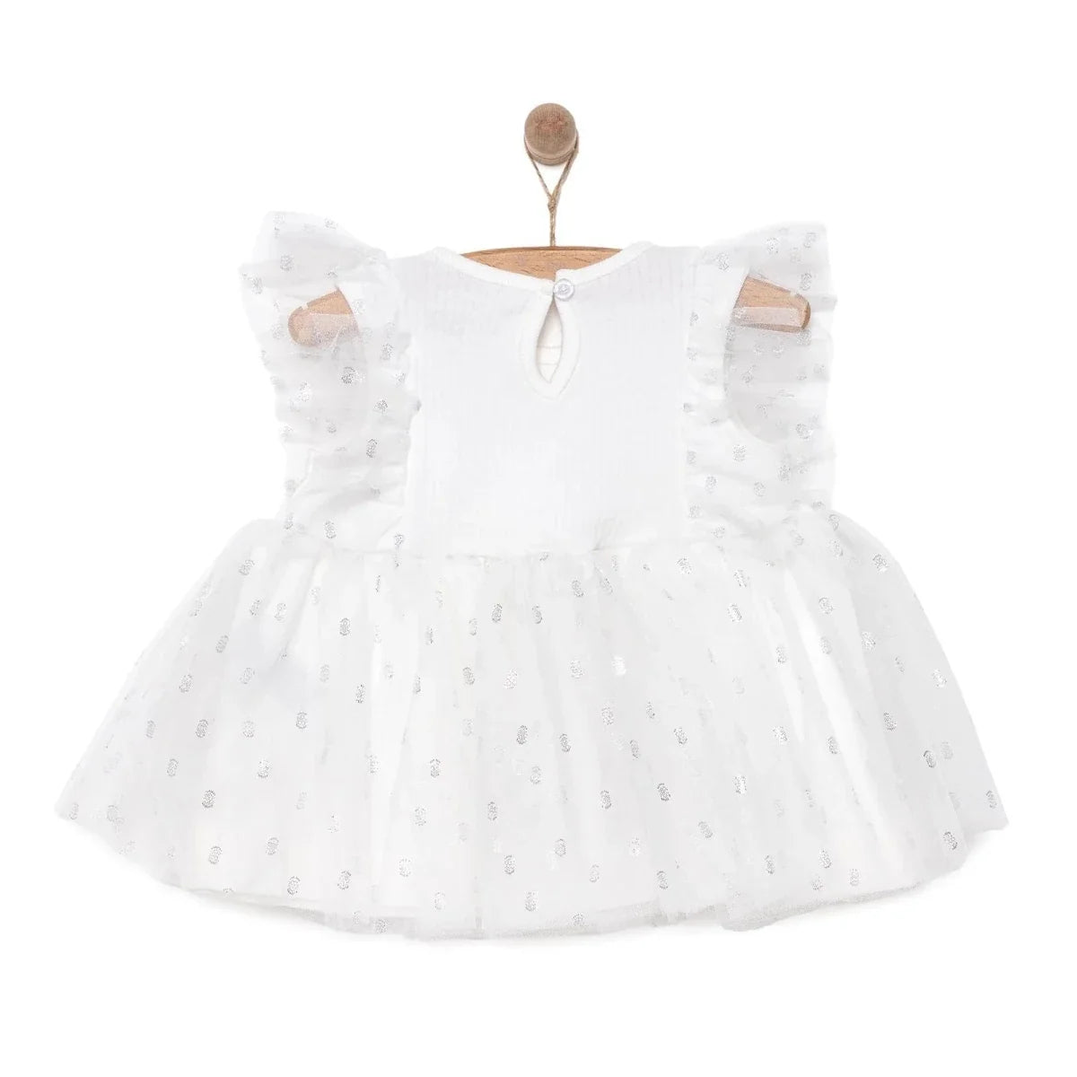 HelloBaby Newborn Girl Special Day Clothing - Ecru