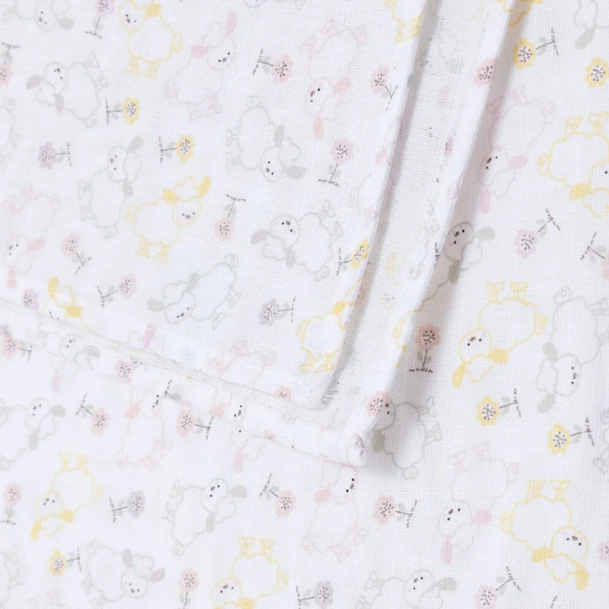 Little Dreams Muslin Blanket Girls - Printed