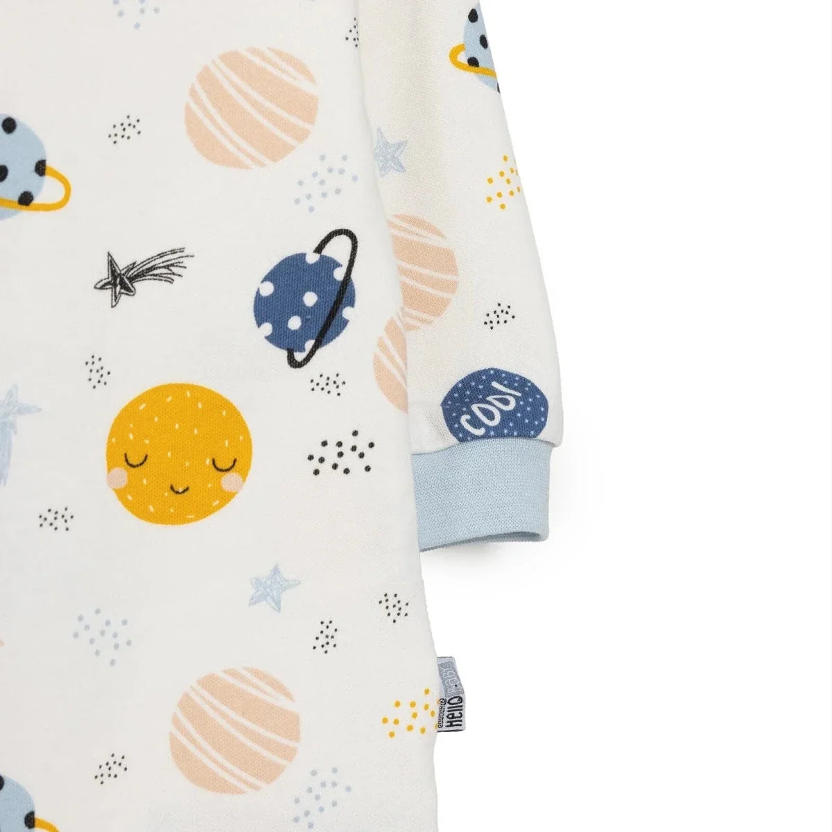 HelloBaby Newborn Boy Jumpsuit - Ecru