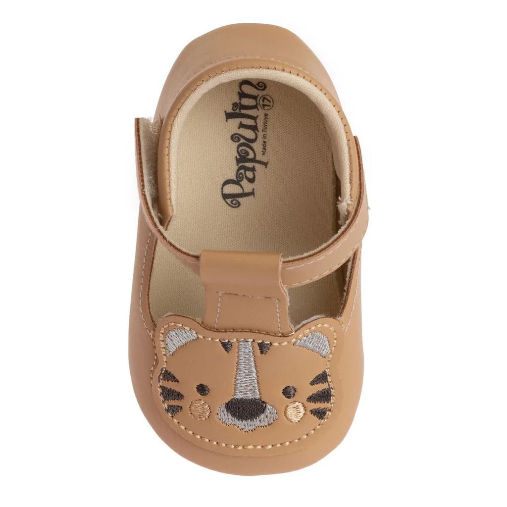 Papulin Boys Pre-Walker Shoes - Light Brown