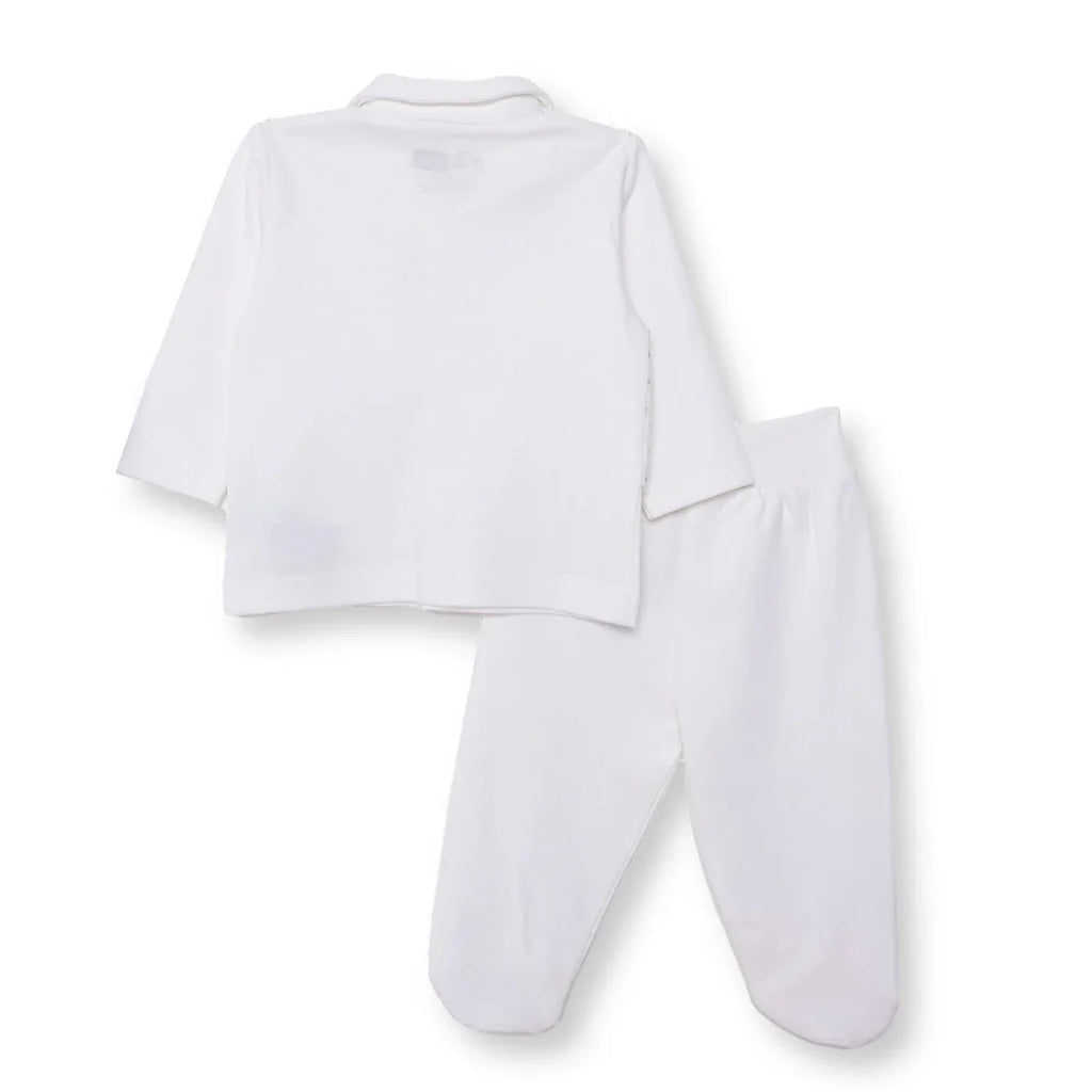 HelloBaby Newborn Ceremony Outfit - White
