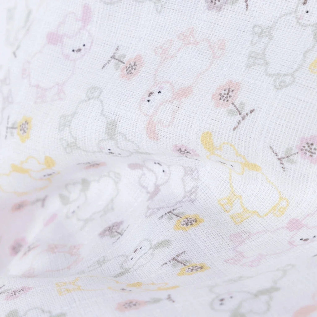 Little Dreams Muslin Blanket Girls - Printed