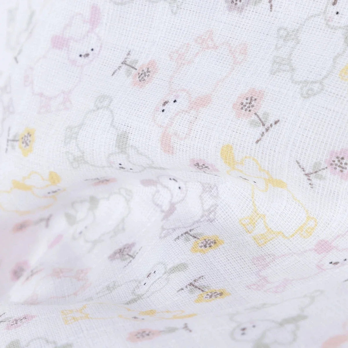 Little Dreams Muslin Blanket Girls - Printed