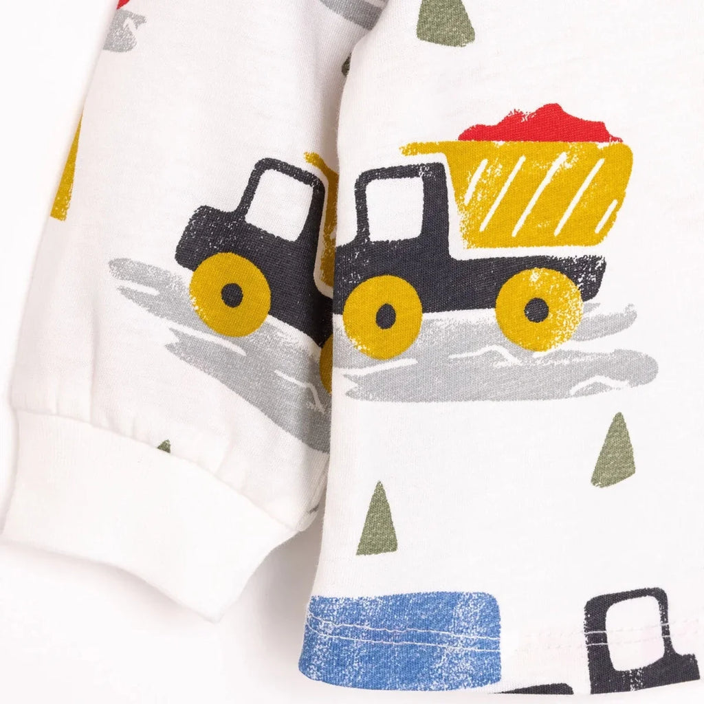 HelloBaby Baby Boy Long Sleeve Pyjamas Set - Ecru