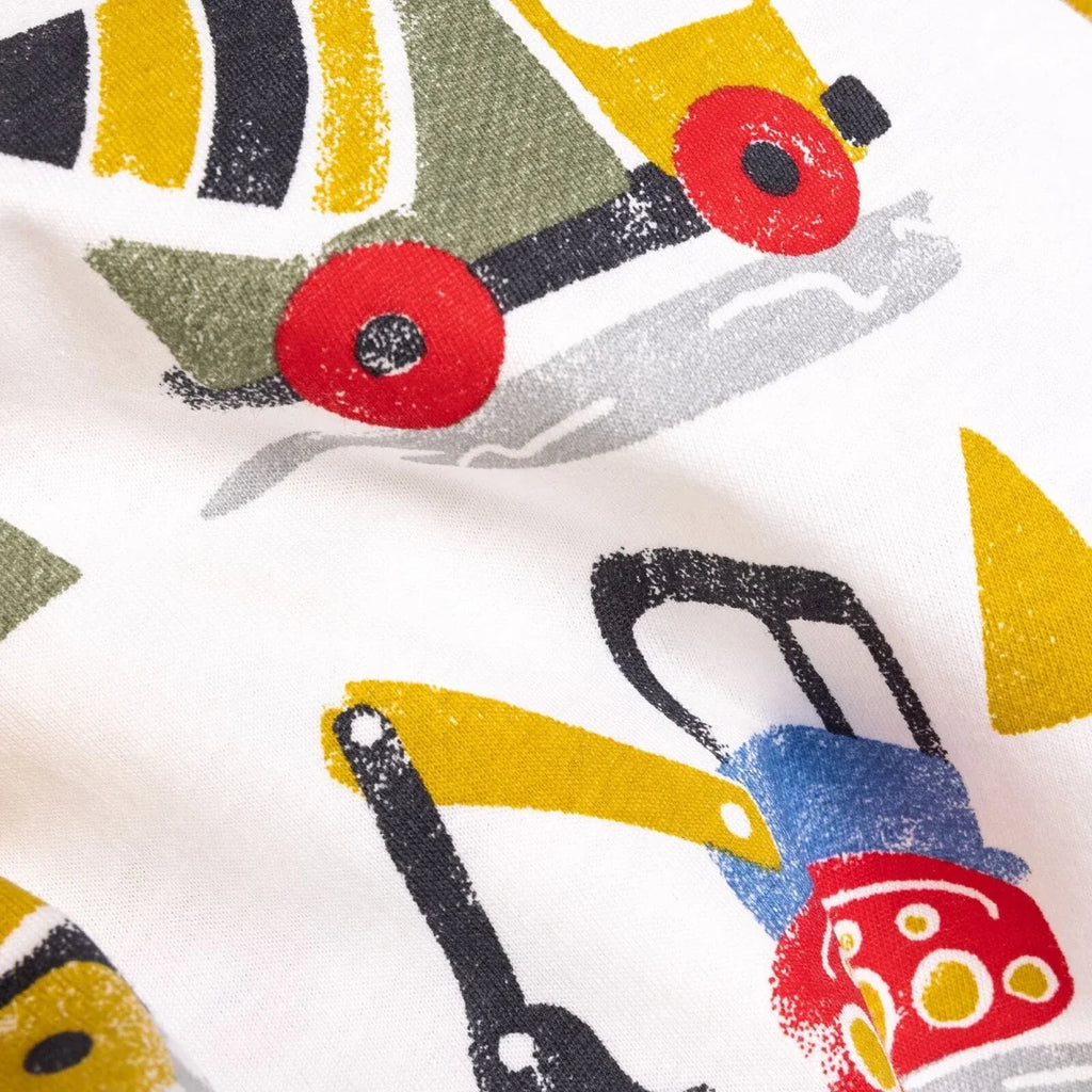 HelloBaby Baby Boy Long Sleeve Pyjamas Set - Ecru