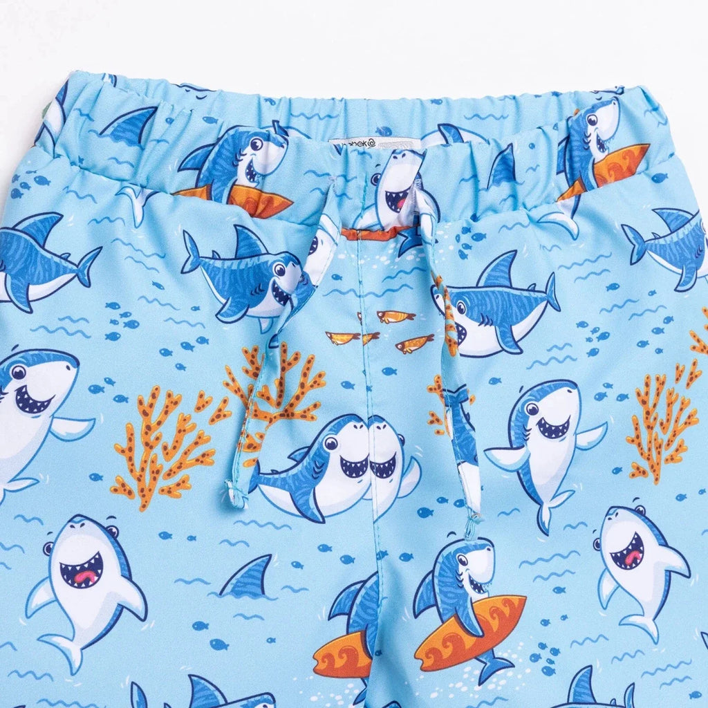 HelloBaby Boy Shorts Swimsuit - Blue