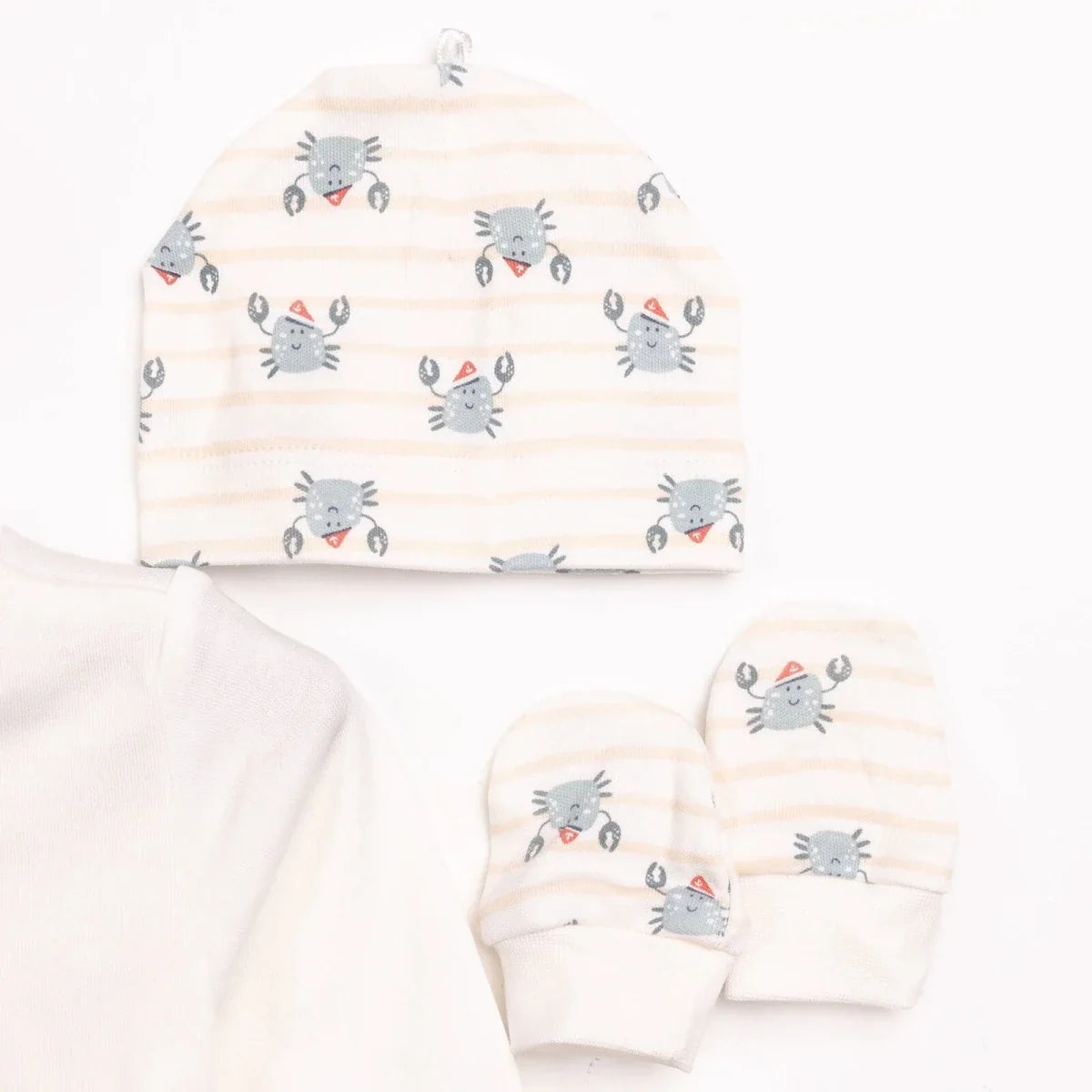 HelloBaby Newborn 5 pcs Starter Set - Ecru