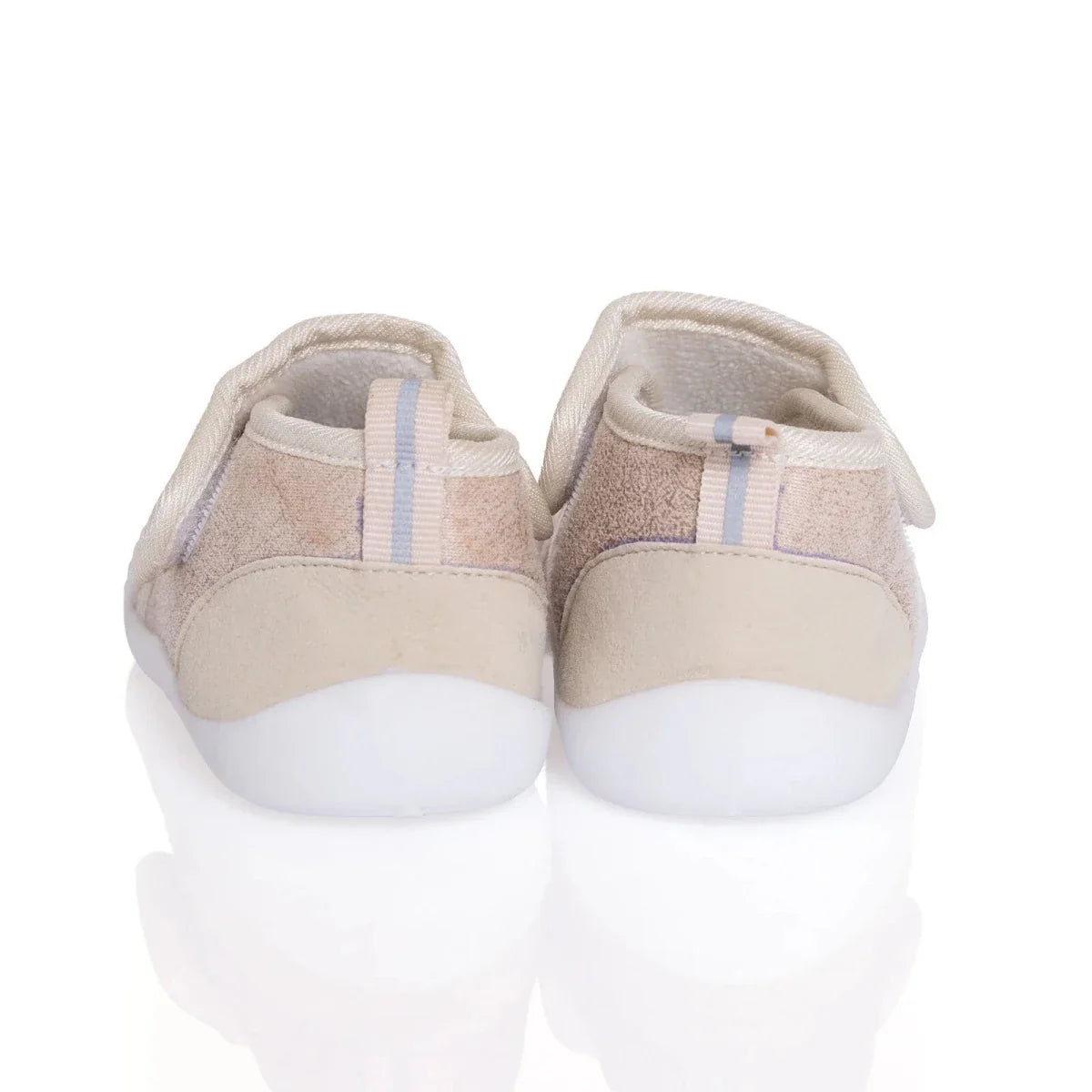 HelloBaby Boys First Step Shoes - Salmon