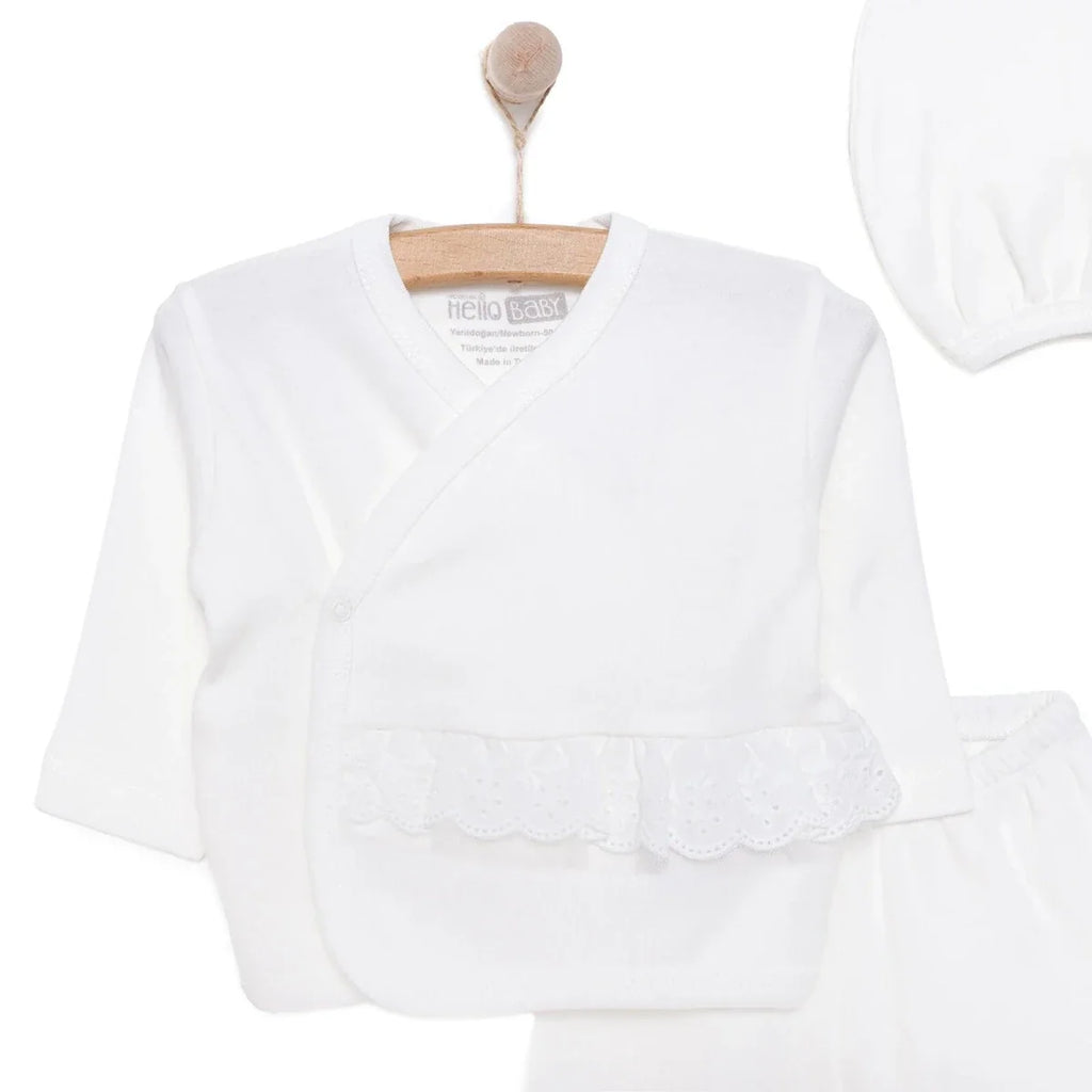HelloBaby Girl Special Day Clothing - Ecru