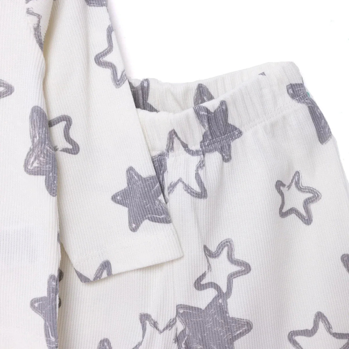 HelloBaby Boy Long Sleeve Pyjamas Set - Ecru