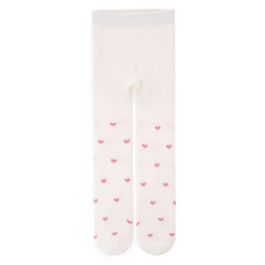HelloBaby Pantyhose - White Printed