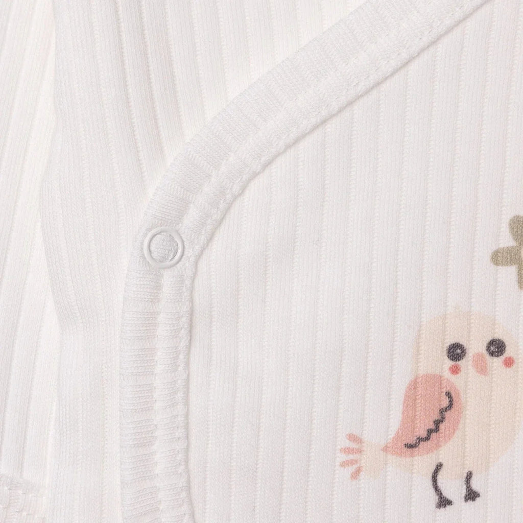 Tiffany 100% Cotton Tiny Baby Set - Ecru