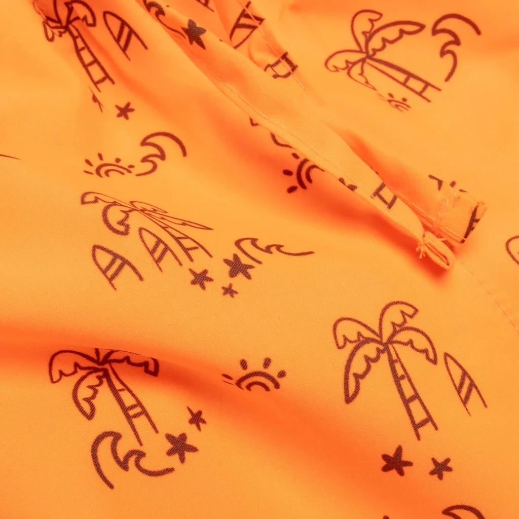 HelloBaby Boy Shorts Swimsuit - Orange
