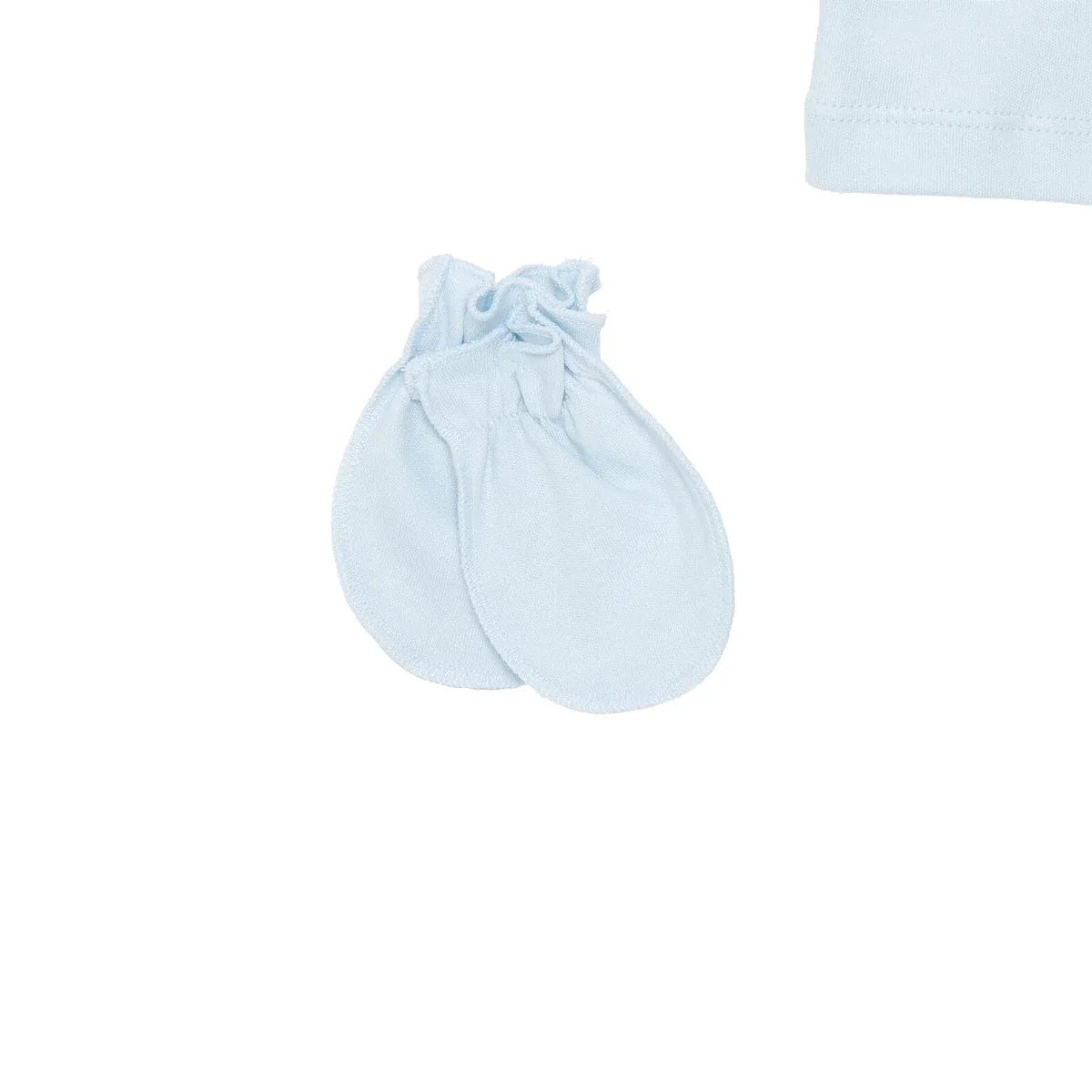 Bebetto Boys 5-Piece Newborn Hospital Set Snap Fastening Little Boss Shirt Collar Full Length Long S - Blue