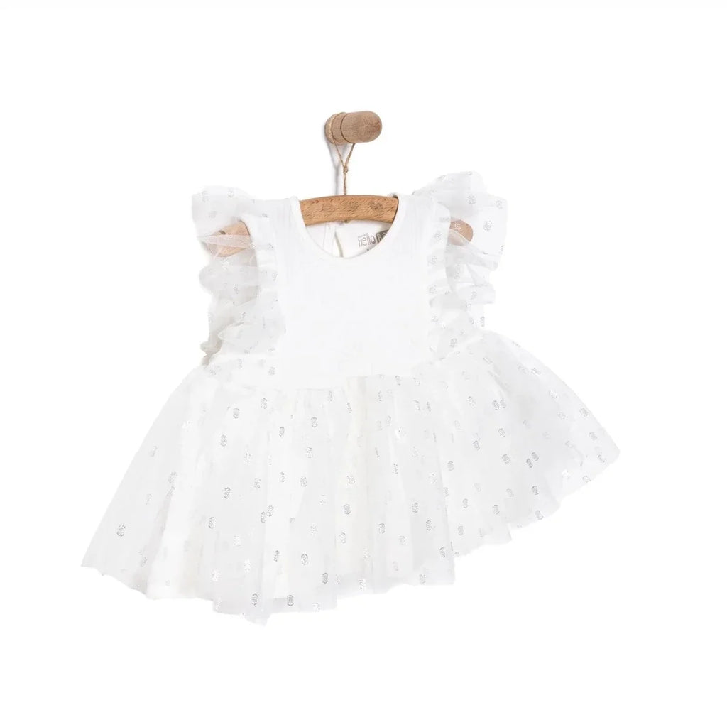HelloBaby Newborn Girl Special Day Clothing - Ecru
