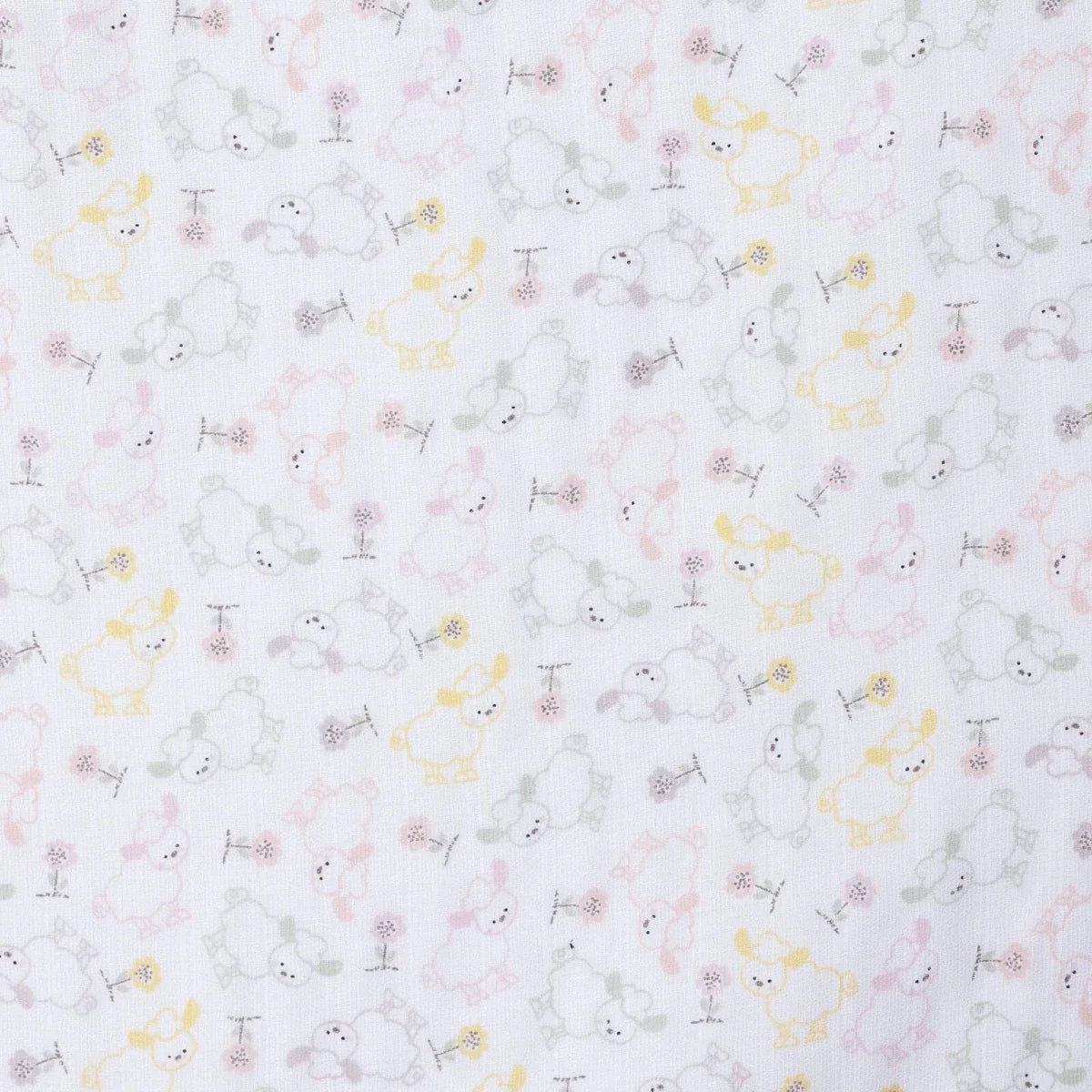 Little Dreams Muslin Blanket Girls - Printed
