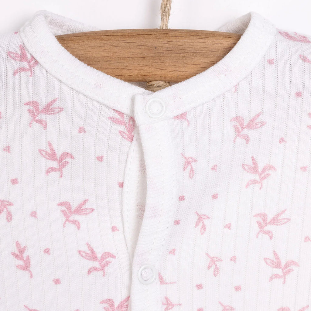 Tiffany 100% Cotton Tiny Baby Set - Ecru