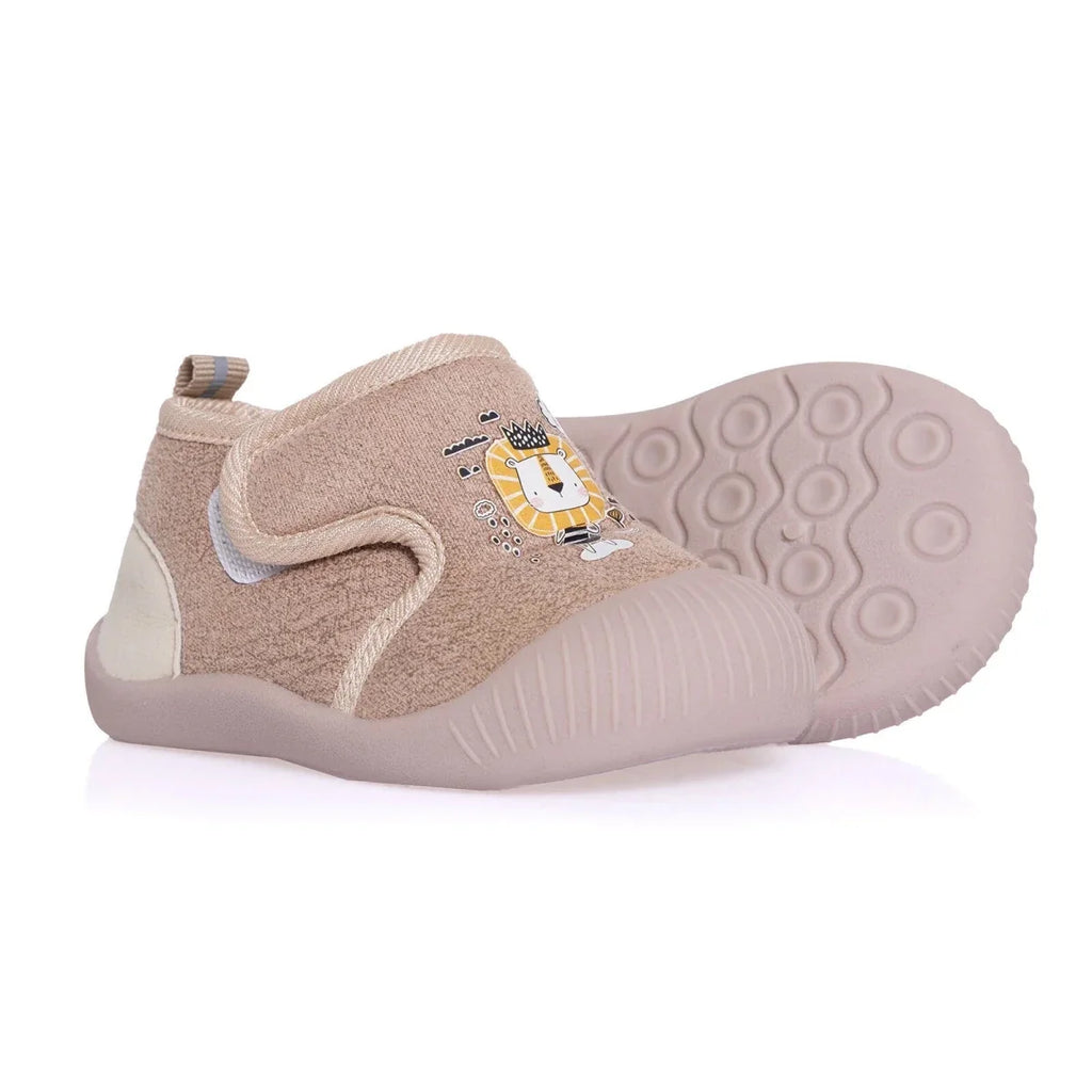 HelloBaby Boys First Step Shoes - Light Brown