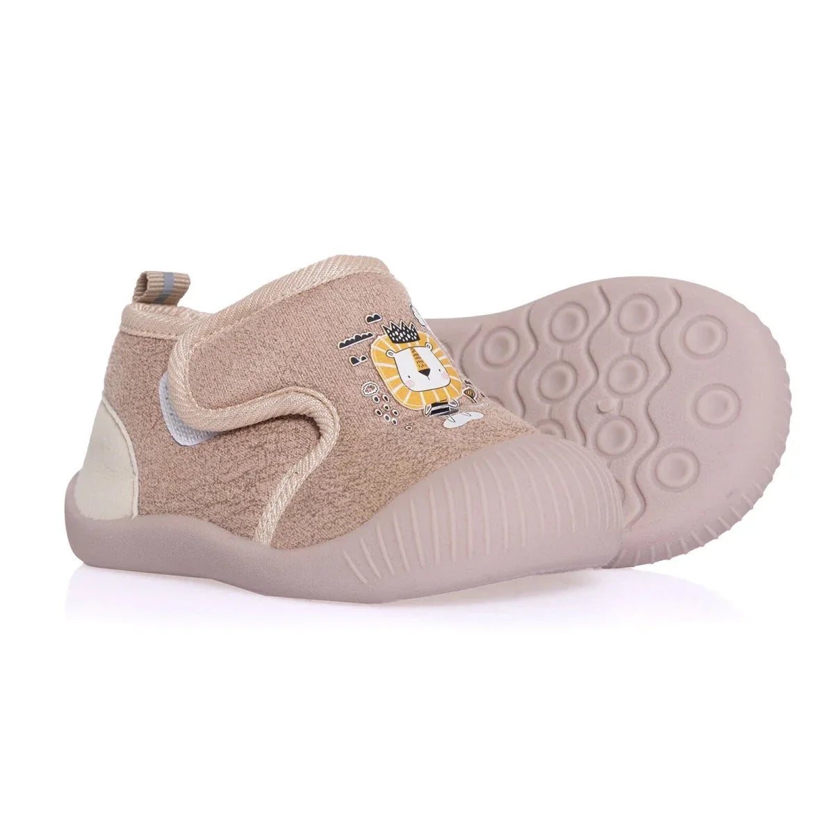 HelloBaby Boys First Step Shoes - Light Brown
