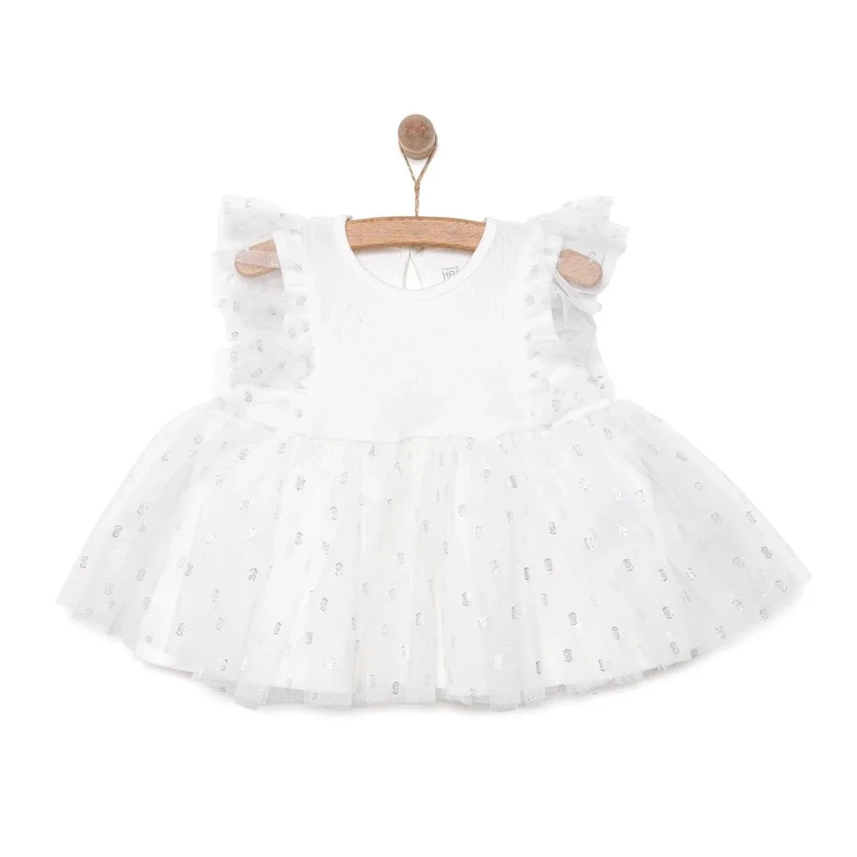 HelloBaby Newborn Girl Special Day Clothing - Ecru