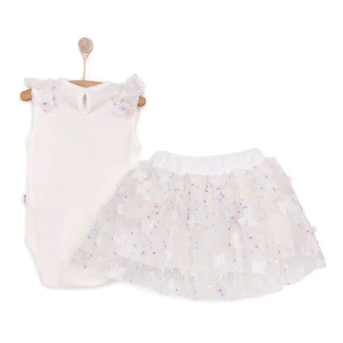 Bebetto Cute Fairy Girl Blouse - Skirt - Ecru