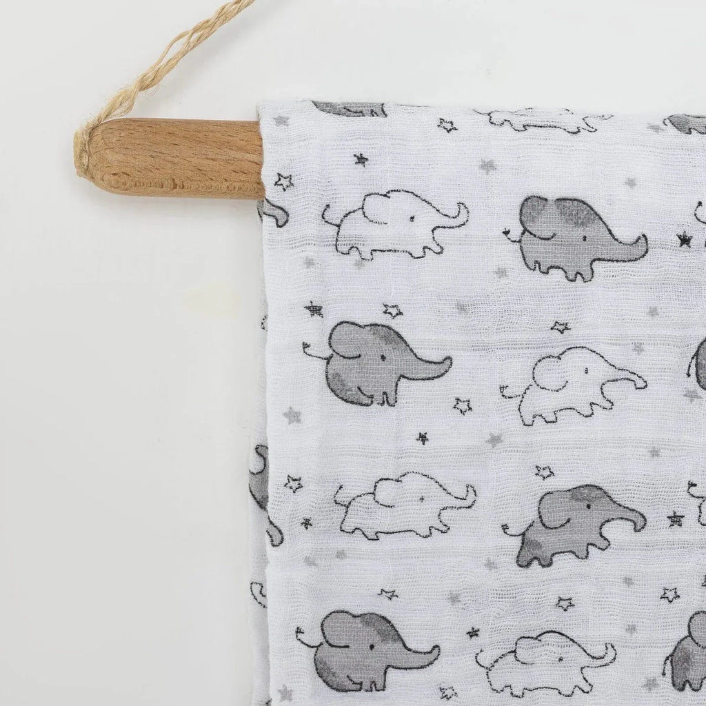 Little Dreams Unisex Muslin Blanket - Ecru